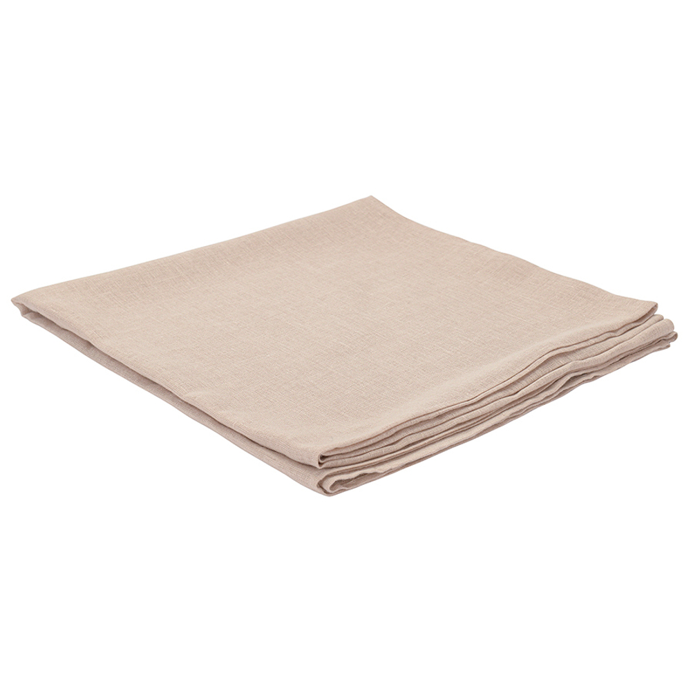 Скатерть из стираного льна бежевого цвета из коллекции essential, 150х250 см