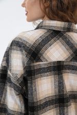 Рубашка женская Квадро-3 Виотекс КОРИЧНЕВЫЙ