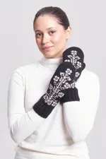 Варежки Idel Древо Жизни черный