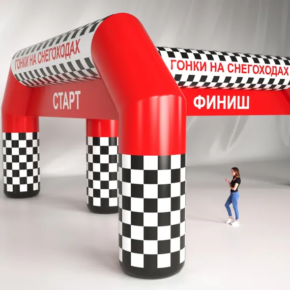 Герметичная надувная арка (полноцветная печать)