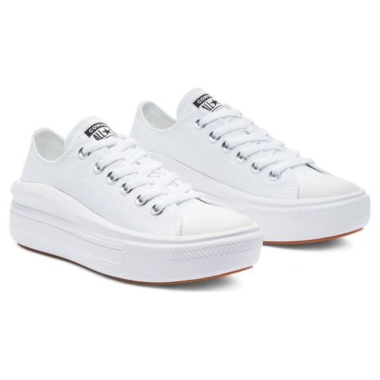Кеды Converse Chuck Taylor All Star Move Low White