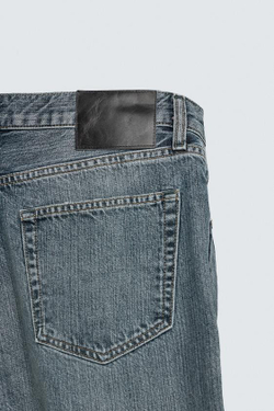 ZARA ДЖИНСЫ FLARE FIT, ЧЕРНИЛЬНО-СИНИЙ
