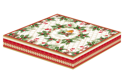 Блюдо Елочка 20.5х25.5см Easy Life Рождественские ягоды