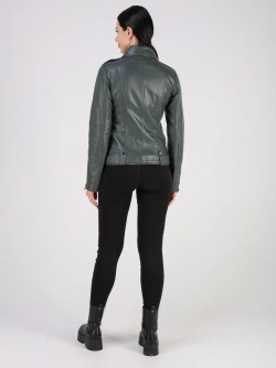Кожаная куртка демисезонная косуха