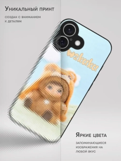 Чехол на iPhone 17 с принтом Вакуку