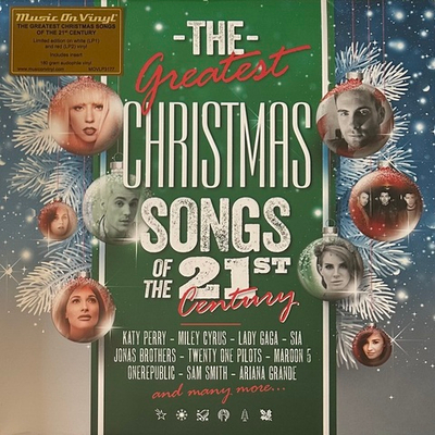Сборник The Greatest Christmas Songs Of The 21st Century 2LP (Голландия 2023г.) Red and White