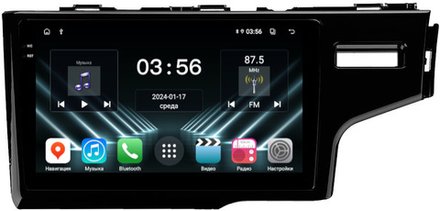 Магнитола для Honda Fit 3 2013-2020 - FarCar DX9-9519-9 монитор 9.5" IPS на Android 13, 4+64Гб, CarPlay