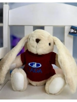 Мягкая игрушка в машину заяц Лада Lada 25 см