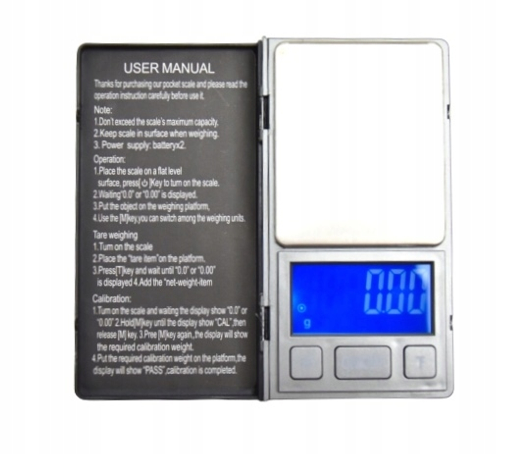 Весы ювелирные Pocket scale A4987 (от 0.01гр до 500гр)