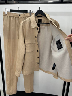 Льняной костюм Ermenegildo Zegna