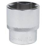 МАСТАК (000-40030) Головка торцевая стандартная шестигранная 1/2", 30 мм