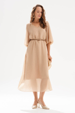 51743 Платье женское (бежевый)