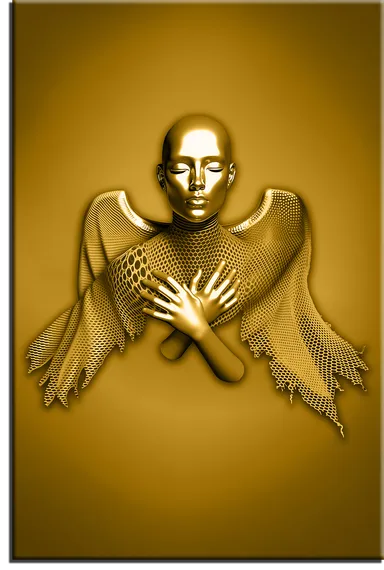 Постер "Металлическая девушка"