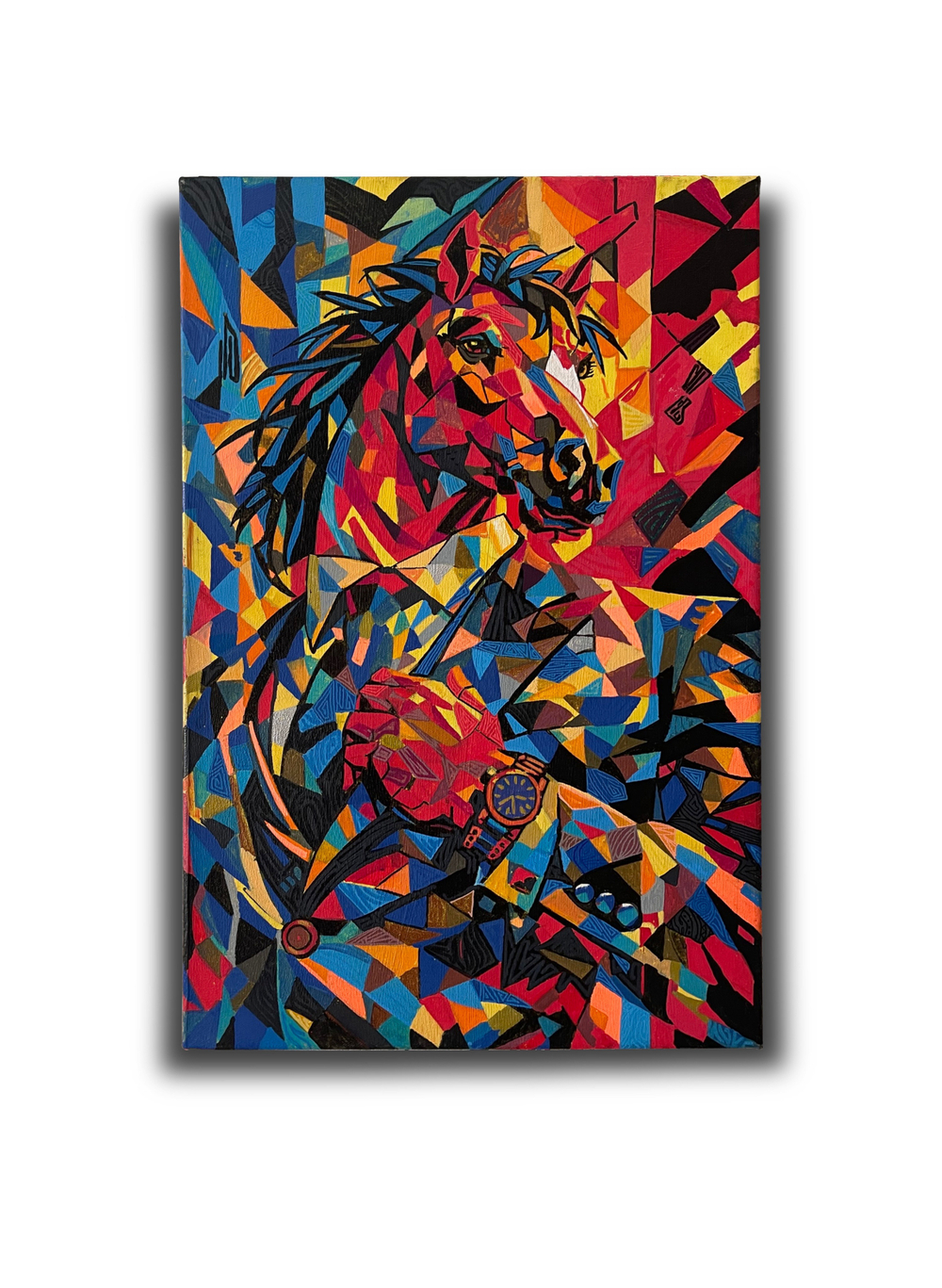 Полигональный конь