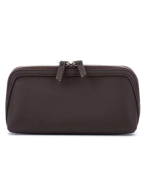 Косметичка MONTBLANC NEW S шоколадного цвета