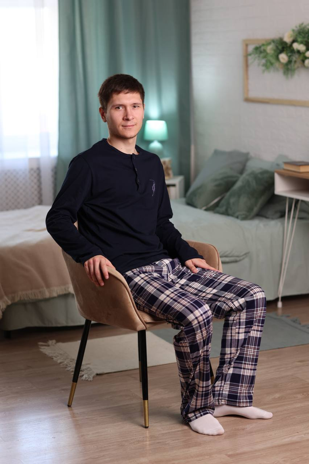 Пижама мужская "Ковбой К.П" брюки (Оптима)