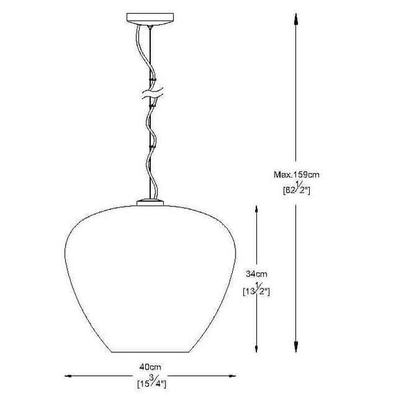 Подвесной светильник Lucide Soufian 70478/40/65