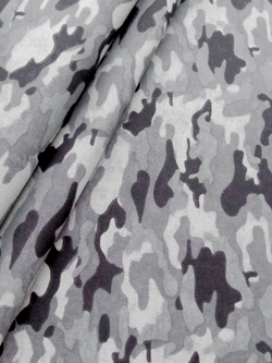 Ткань бязь плательная, рис. "Камуфляж", ширина 150 см, арт. 009