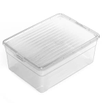 Контейнер с крышкой универсальный «Лайф», прозрачный, 38*27.6*15.4см / 12л
