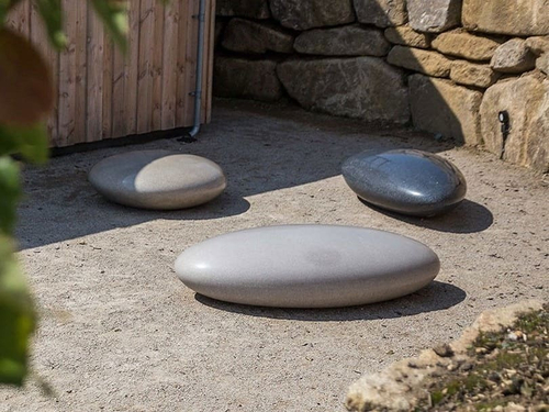 Скамья Галька асимметричная (без спинки)