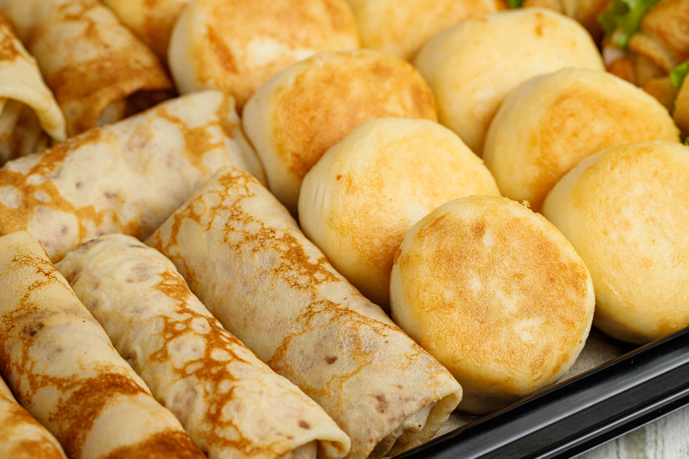 Платтер завтрак с круассанами