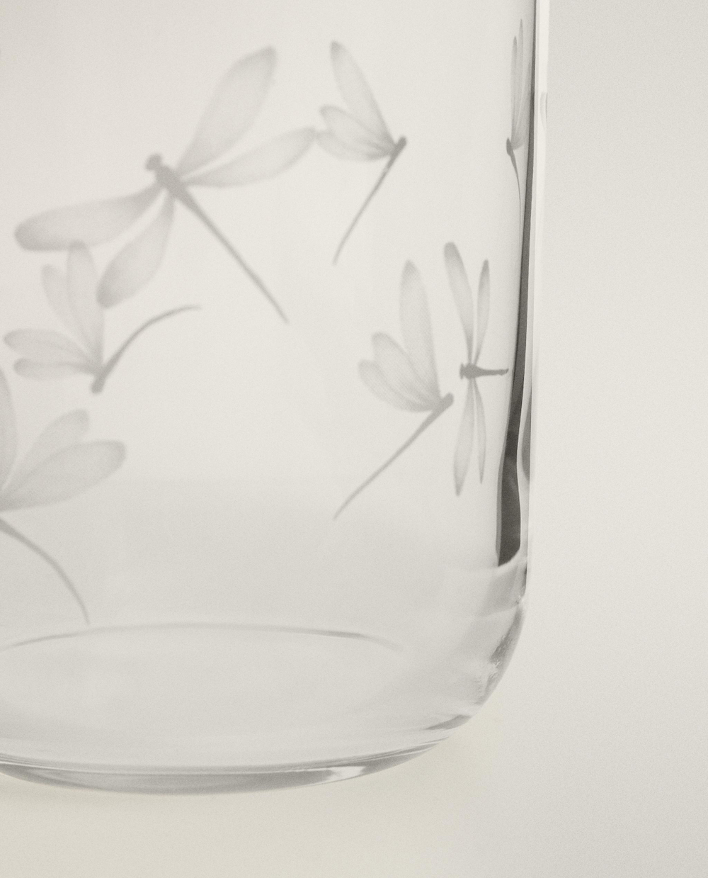Zara Home стакан из стекла, цвет белый, 9.8 см