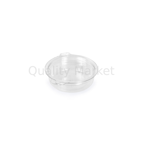 Соусник 30 мл прозрачный диаметр 64 мм высота 19 мм Сп-64 ПЭТ