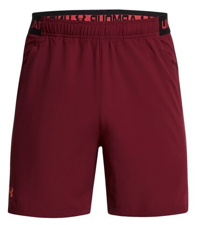 Мужские теннисные шорты Under Armour Men's UA Vanish Woven 6" Shorts - cardinal/red solstice