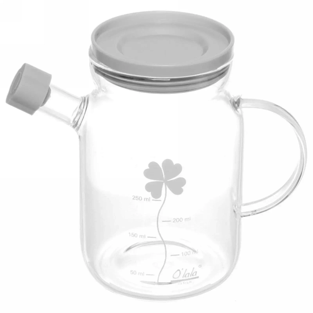 Ёмкость стеклянная 250мл для масла и уксуса «O'lala» 14,9*9*13,6см