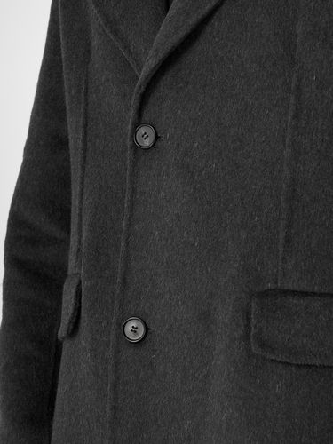 Графитовое шерстяное пальто HEATHEN