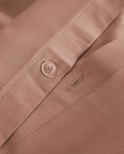 ZARA HOME (300 НИТЕЙ) ПОДОДЕЯЛЬНИК ИЗ САТИНА, РОЗОВЫЙ