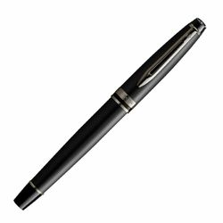 Ручка роллер Waterman Expert DeLuxe Metallic Black RT (2119190)