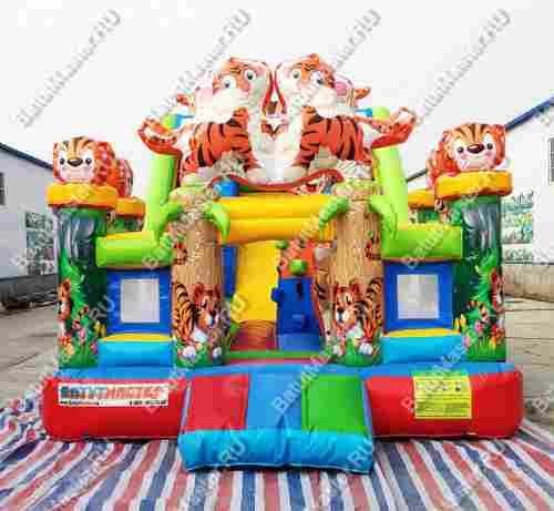 Коммерческий батут «Тигриная страна 2», 8*4*5 м