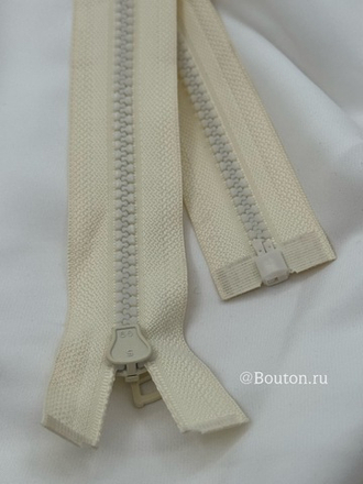 Молния тракторная светло-бежевая (молочная)