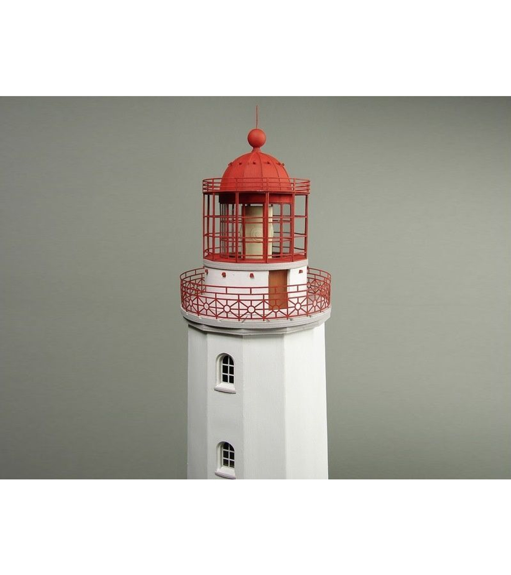 Сборная картонная модель Shipyard маяк Dornbusch Lighthouse (№53), 1/87