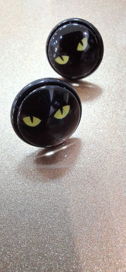 Серьги с кабошонами. Ручной работы.