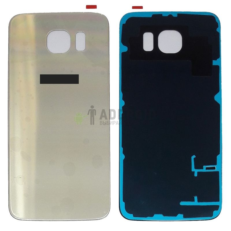 Задняя крышка для Samsung Galaxy S6 SM-G920F золотая