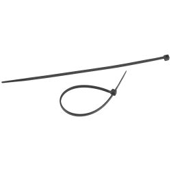 Кабельная стяжка ЭРА NO-225-202 (хомут) нейлоновая 2.5 х 80 мм чёрная (25 шт/уп) | Кабельные стяжки (хомуты)