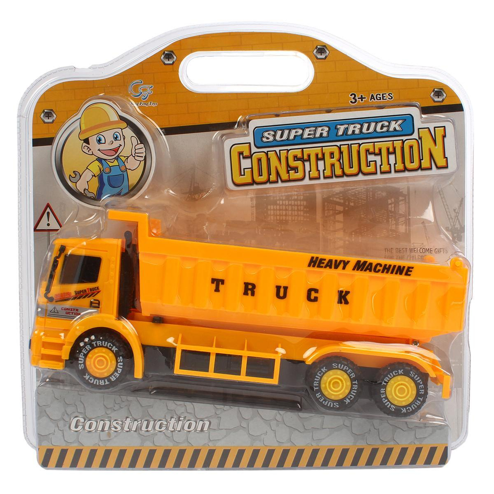 Машина ин. строит. техника, самосвал, 33,5х32 см., арт. 9869