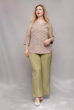 Блузка 1582А, Мозаика #176Моза091582А