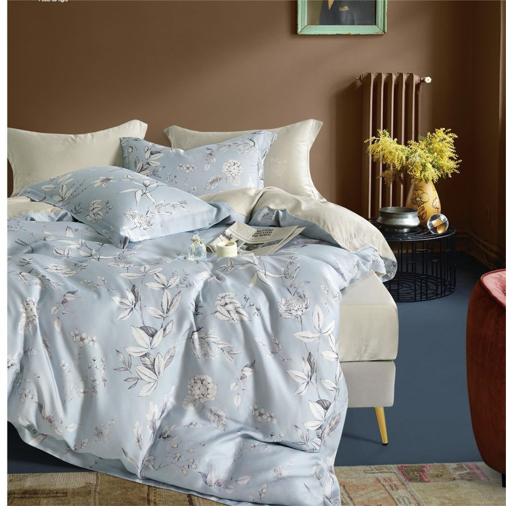 Постельное белье 2 спальное евро Asabella 1961-6