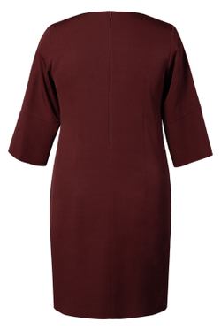 Платье женское 1390Ав, корич кирпич #89ККи051390А