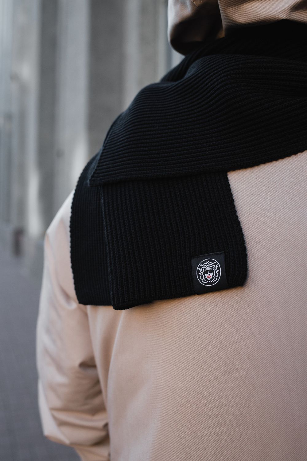 Шарф MEDOOZA "Classic" Черный