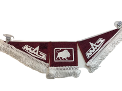 Вымпел тройной MAZ красный термопечать