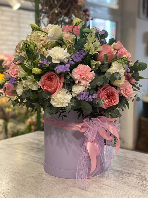 Букет Тубус "Цветочная Рапсодия"