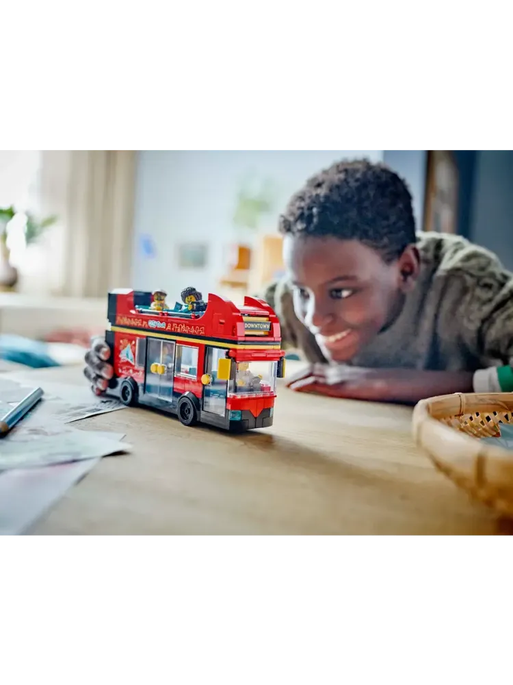 Конструктор City 60407 Двухэтажный экскурсионный автобус