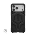 UAG Monarch Pro with MagSafe Series Case for Apple iPhone 17 Pro Max Carbon Fiber (Чёрный)