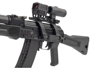Кронштейн GTS Q.121 боковой небыстросъёмный Picatinny для АК/Сайга
