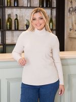 Водолазка 1209 кремовый Novita (Акция)