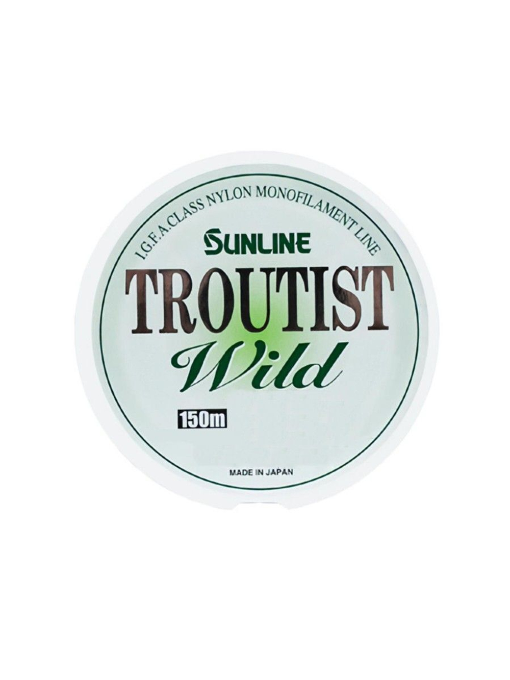 Монофильная леска для рыбалки SUNLINE Troutist Wild 150м #2.0/8lb/0.235мм